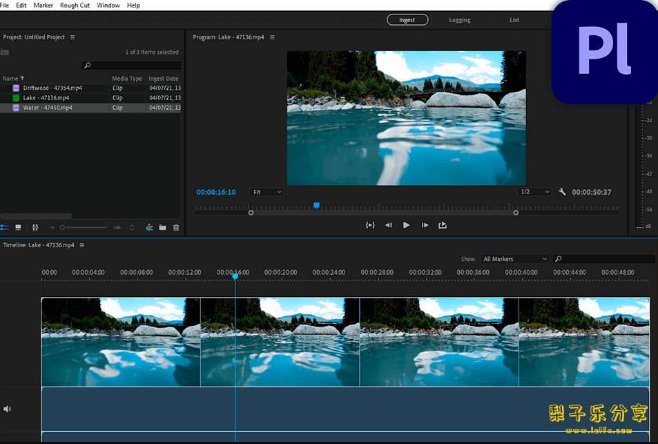 Adobe Prelude（视频编辑软件）全套合集-梨子乐分享