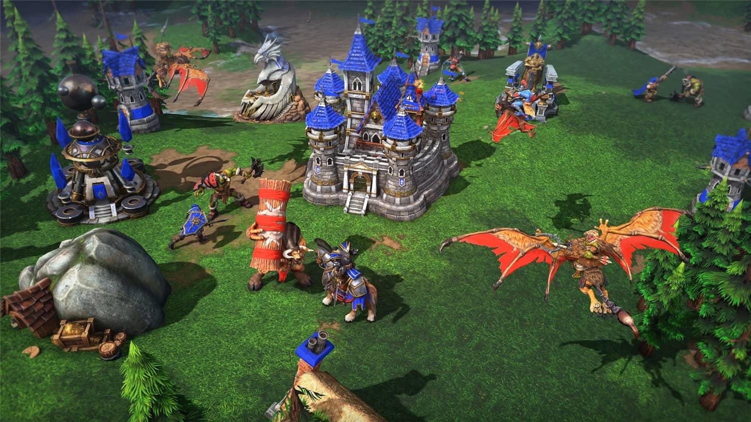 《魔兽争霸3：重制版》v1.36 中文版|解压即撸|-梨子乐分享