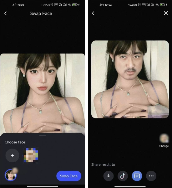 图片[1]-安卓APP-Reface AI换脸视频 AI换脸图片 v5.10.0 专业版-梨子乐分享