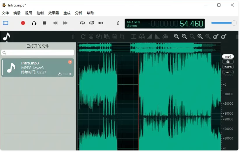 图片[1]-Ocenaudio 跨平台音频编辑工具  v3.20.0  中文免费版-梨子乐分享