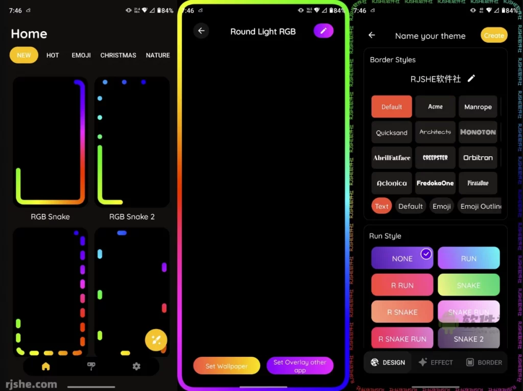 图片[1]-安卓APP-Round Light RGB 跑马灯 v99.1.2 高级版-梨子乐分享