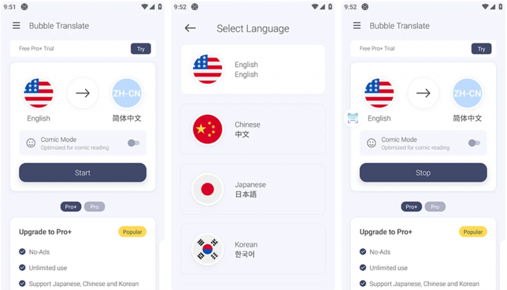 图片[1]-安卓APP-Bubble Translate 气泡屏翻译 v4.3.6 解锁专业版-梨子乐分享