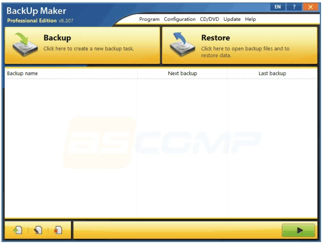 图片[1]-ASCOMP BackUp Maker Pro 强大备份软件 v8.406  便携版-梨子乐分享