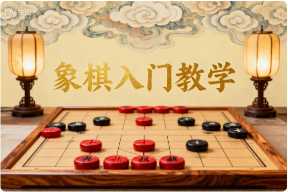 象棋入门教学-梨子乐分享