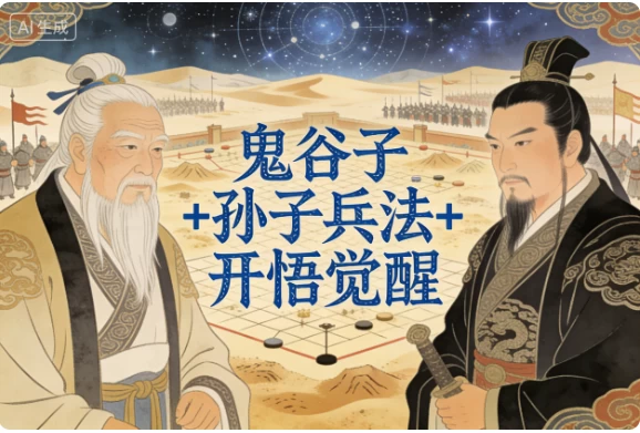 鬼谷子+孙子兵法+开悟觉醒-梨子乐分享