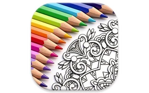安卓APP-Colorfy v3.40,一款让人上瘾的涂色游戏,对抗焦虑压力,免费无广告-梨子乐分享
